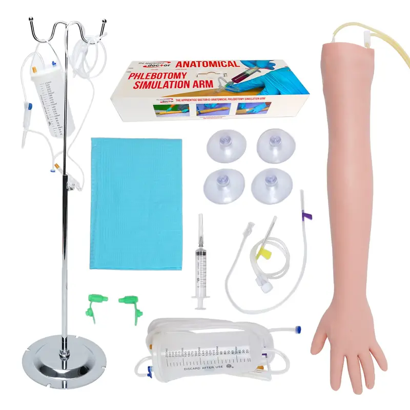 Phlebotomy Practice Kit – Iv Training Set With Vein Models & Supplies For Venipuncture Skill Development 1