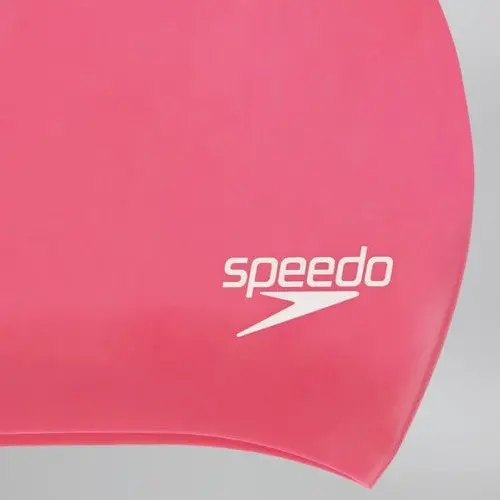 Pink Long-Hair Shower Cap For Adults 1