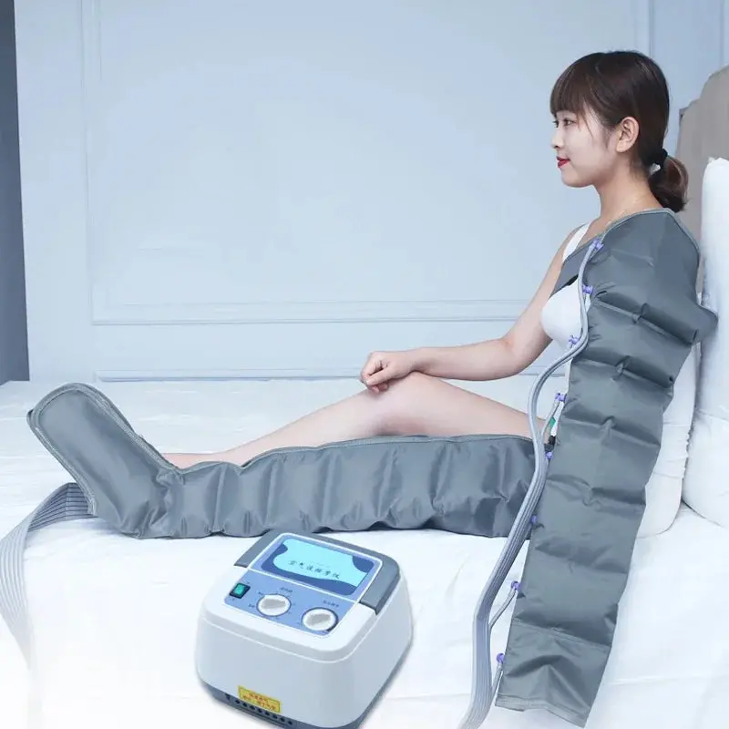 Pneumatic Air Compression Leg Massager – Dual Therapy With Vibration And Infrared Heat (Model Pneumatic Air Wave) 1