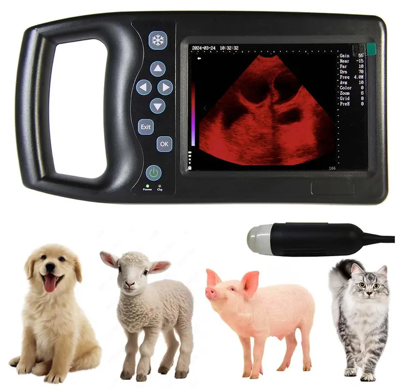 Portable B-Mode Veterinary Ultrasound With 3.5Mhz Probe For Livestock & Companion Animal Imaging 1