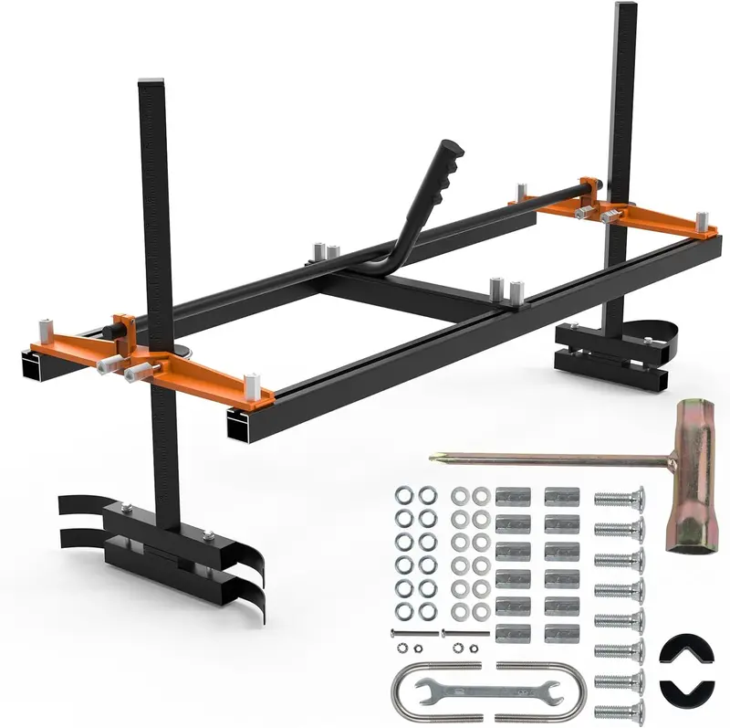 Precision Chainsaw Mill: 36" Planking Bar With Fine-Tuned Length Adjustment (14"–36") 1