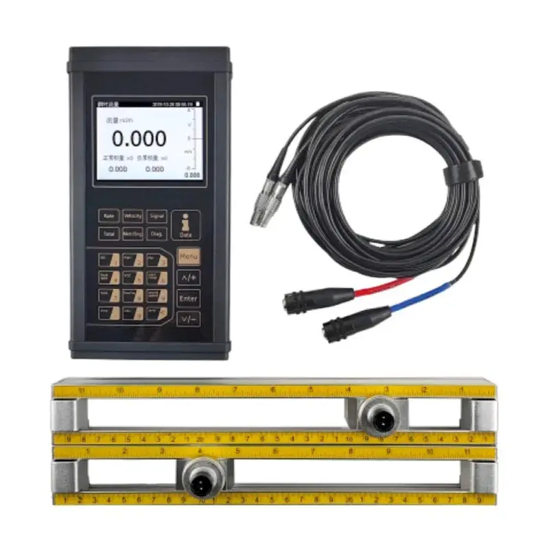Precision Handheld Ultrasonic Flow Meter – Portable Water & Liquid Flow Rate Analyzer 1