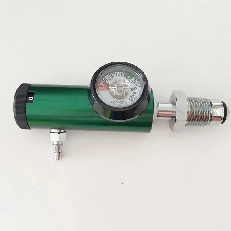Precision Oxygen & Ozone Flow Regulator – Cga540/Cga870/Bull Nose, 0–4 Lpm Control 2