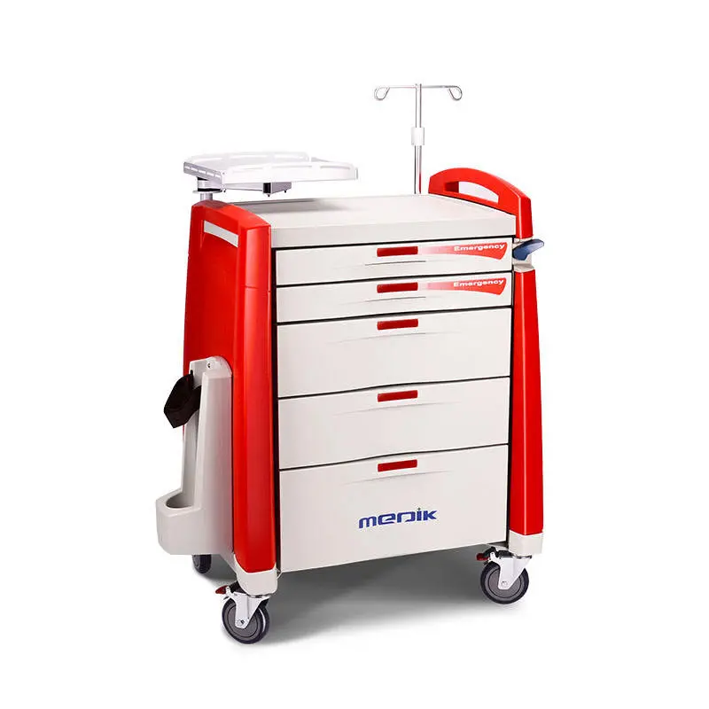 Premium Emergency Crash Cart – Mobile Abs Treatment Trolley For Critical Care 1