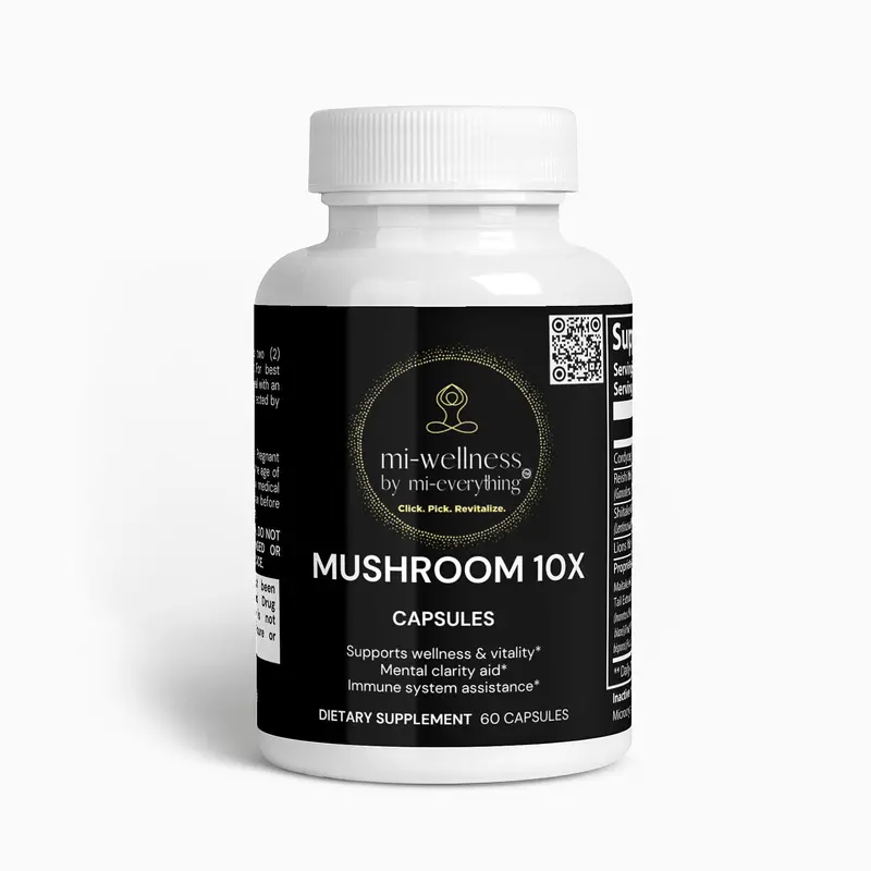 Premium Mushroom Complex Supplement – 10X Potency 1
