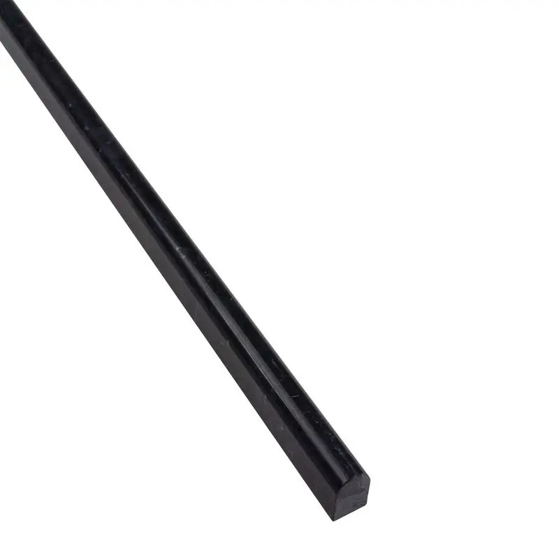 Prime Stone Pencil Liner Tile – Jet Black, 0.4 In X 12 In 1