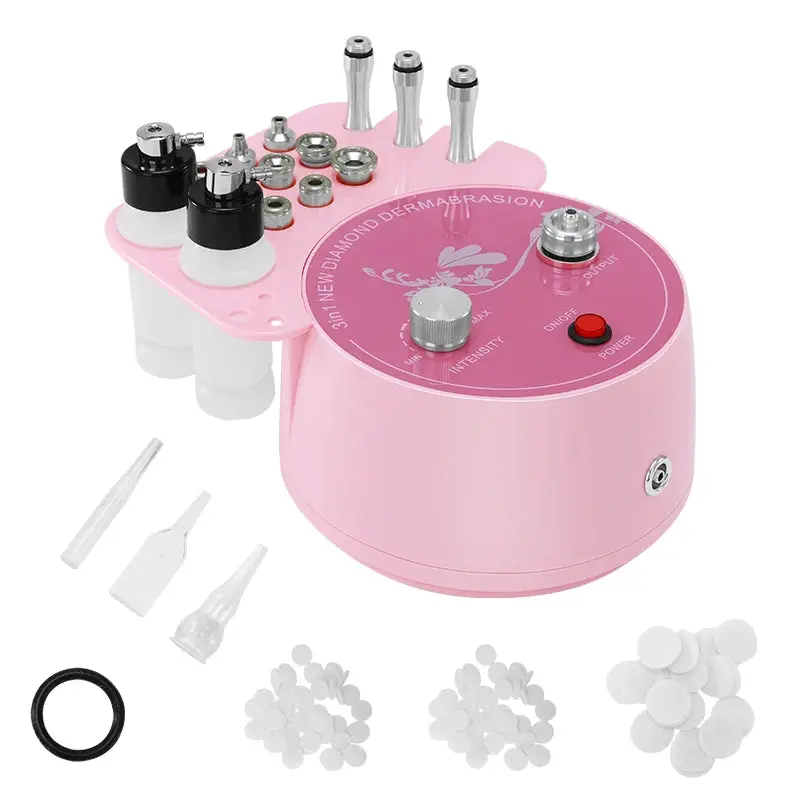 Professional 3-In-1 Diamond Dermabrasion Tool – Blackhead Extraction, Acne Treatment & Skin Renewal 1