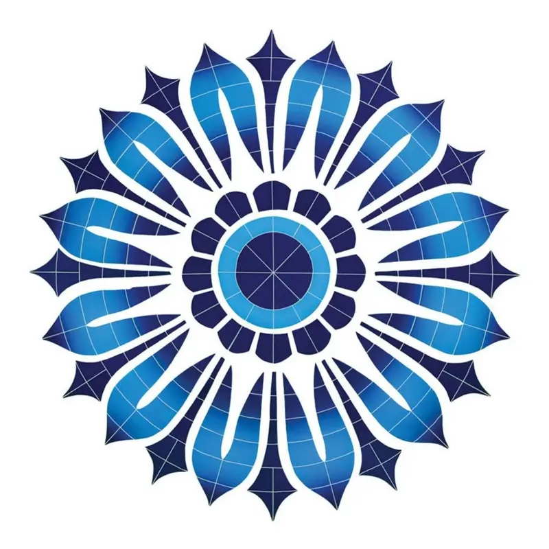 Provincial-Style Pool Medallion Mosaic – 48X48 Inches 1