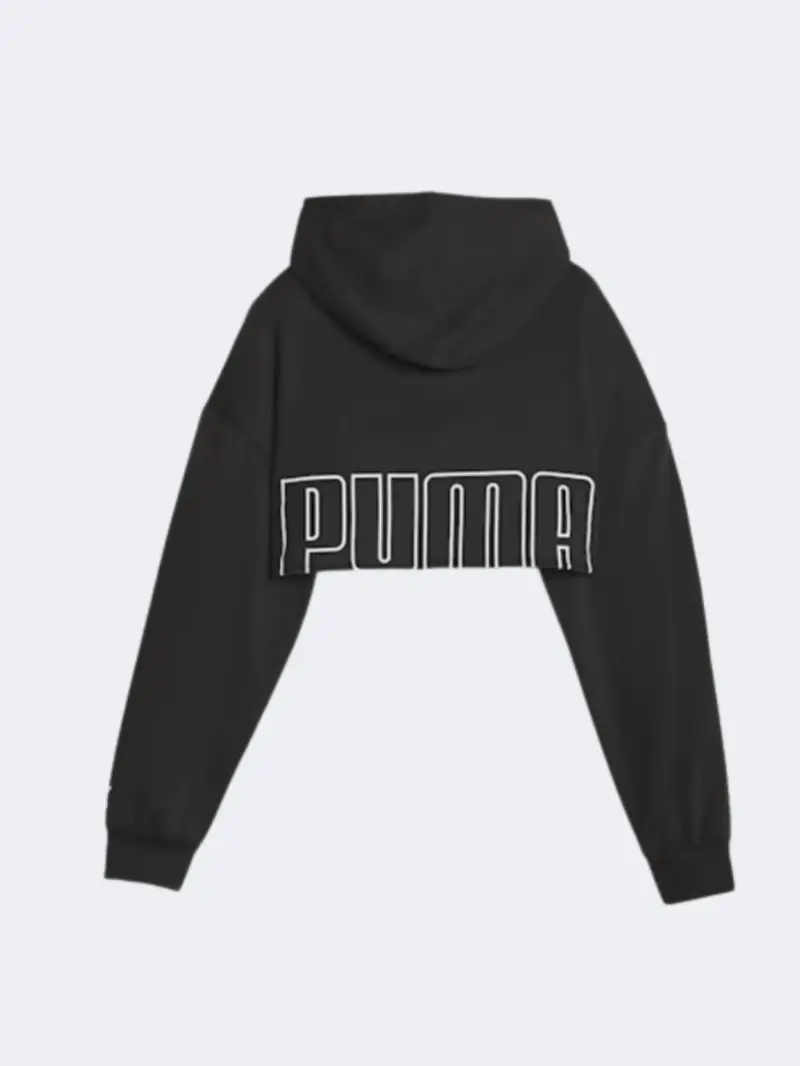 Puma Fit Move Hoodie For Women – Black & White Training Activewear 1