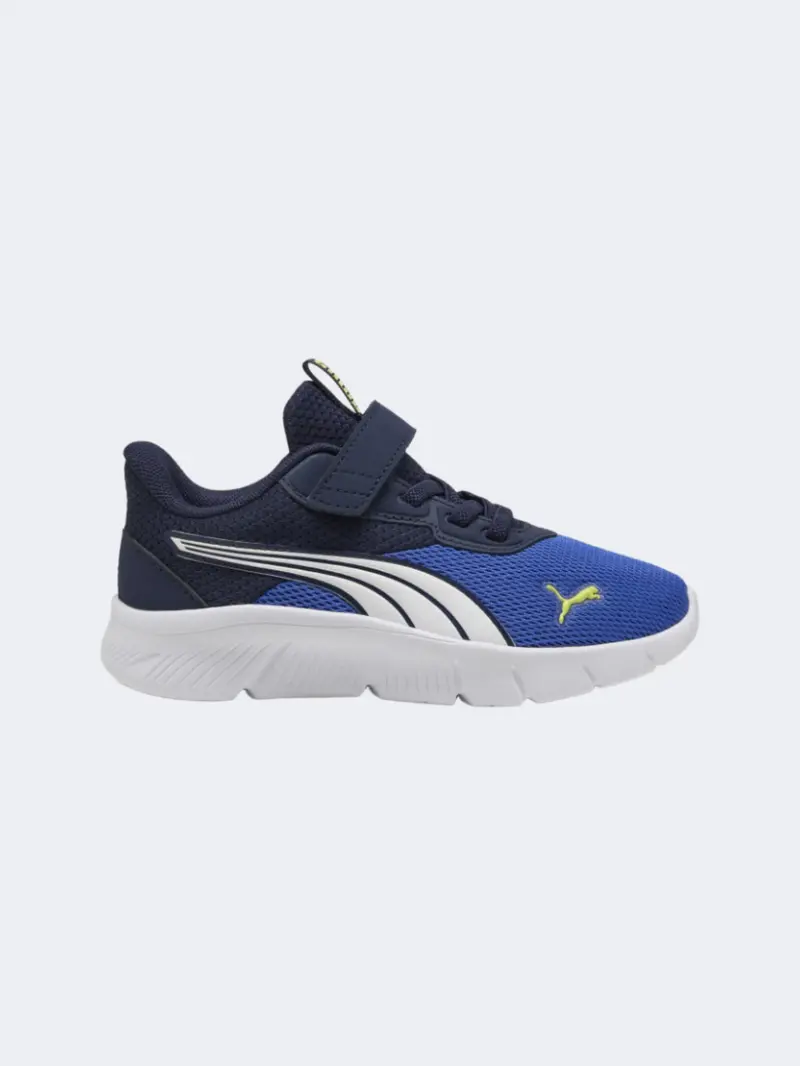 Puma Flexfocus Modern Ac+ Boys’ Running Sneakers – Navy/Blue/White 1