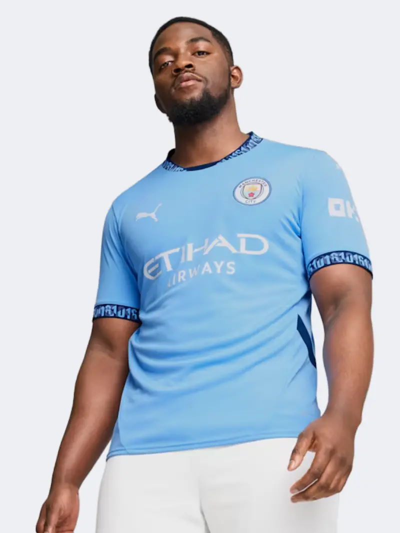 Puma Manchester City 2024/25 Replica Home T-Shirt For Men – Blue 1