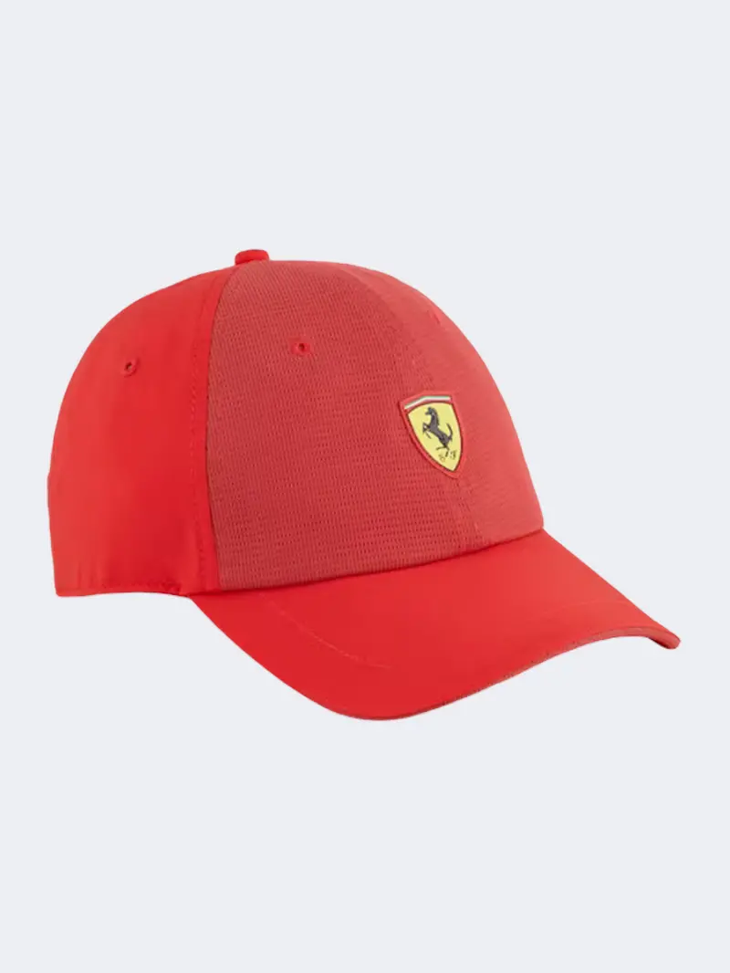 Puma Scuderia Ferrari Race Men'S Cap – Rosso Corsa Red 1