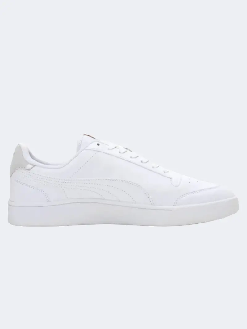 Puma Shuffle Men'S Casual Sneakers – White & Team Gold 1