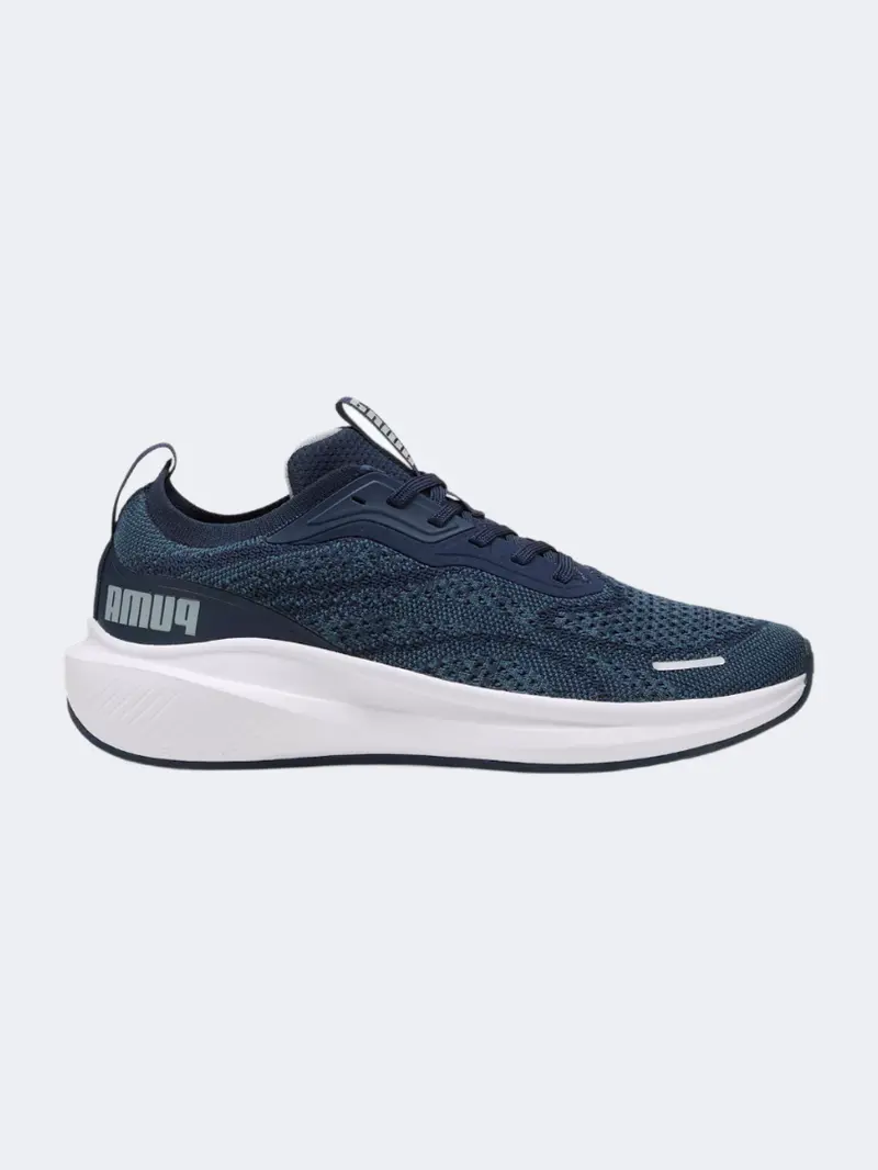 Puma Skyrocket Lite Engineered Men'S Running Espadrilles – Navy & White 1