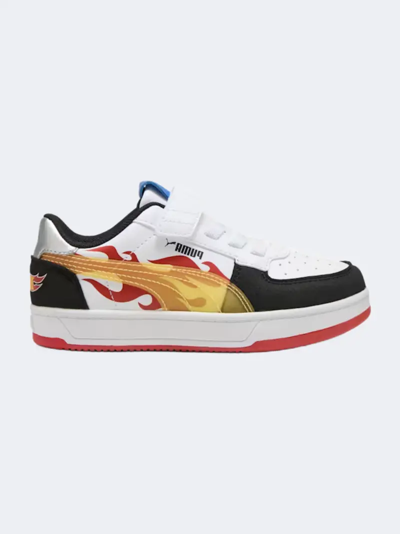 Puma X Hot Wheels Caven 2.0 Lifestyle Sneakers For Boys – Black & Red 1