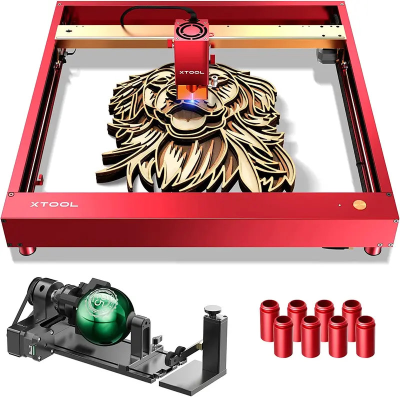 Ra2 Pro 4-In-1 Laser Engraver & Cutter – High-Accuracy Desktop System Supporting 340+ Metallic Colors 1