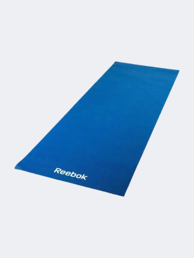 Reebok 4 Mm High-Density Fitness Mat – Blue Exercise Surface 1