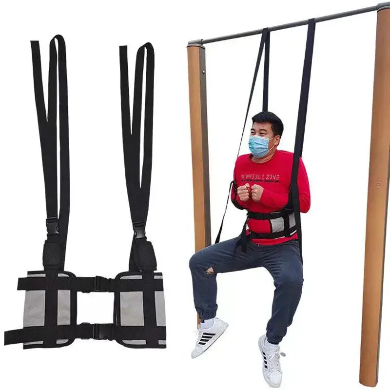 Retractable Lumbar Support Belt: Home-Based Spinal Stabilizer For Rehabilitation And Lower Back Tension Relief 1