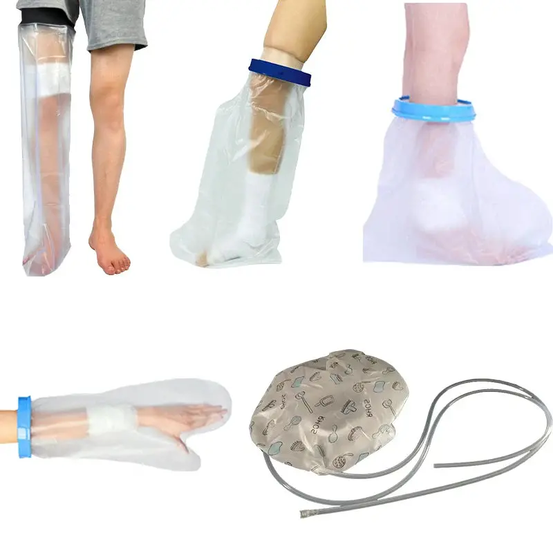 Reusable Silicone Ozone Limb Sleeve – Adjustable Arm, Wrist, Leg & Foot Bag With Luer Connection 1