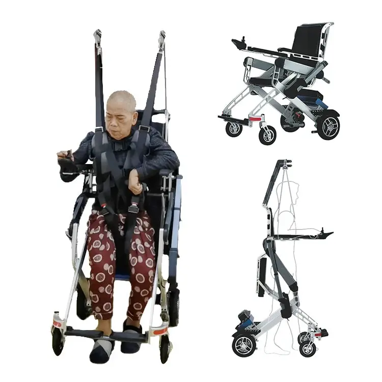 Robotic Gait Rehabilitation Device For Lower Limb Recovery – Electric Training Wheelchair For Clinical & Home Use 1