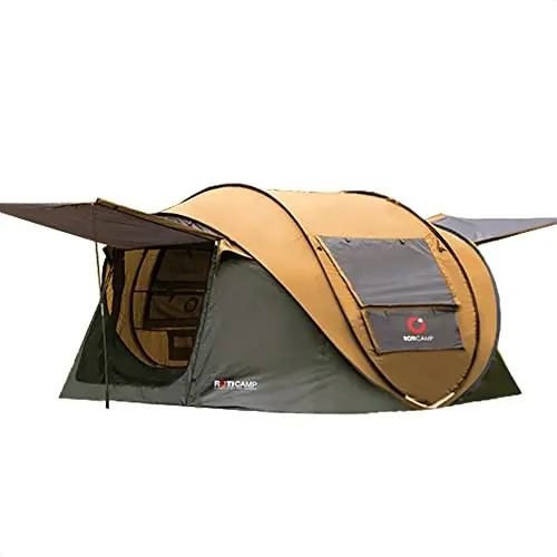 Roticamp 4-Person Automatic Pop-Up Tent – Lightweight, Portable Camping Shelter 1