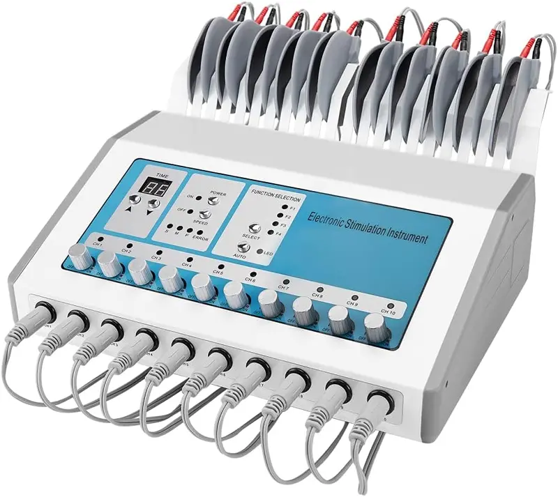 Round Electrode Ems Device For Targeted Muscle Stimulation & Body Toning 1