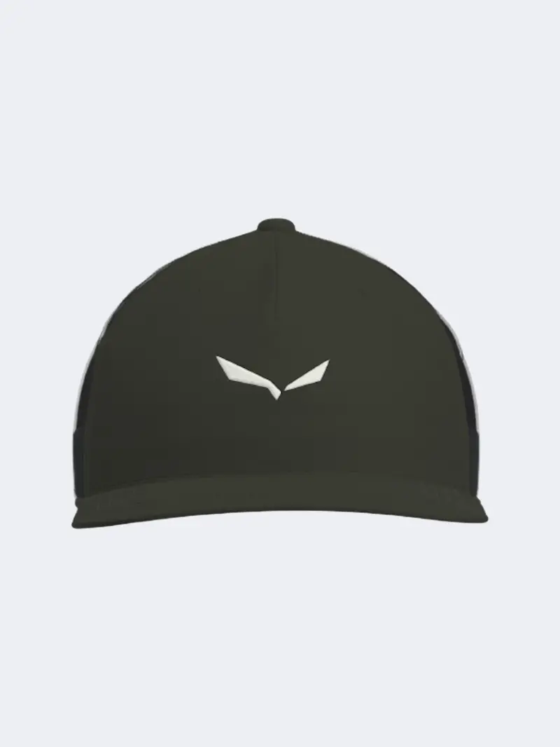 Salewa Breathable Mesh Hiking Cap – Dark Olive (Unisex) 1