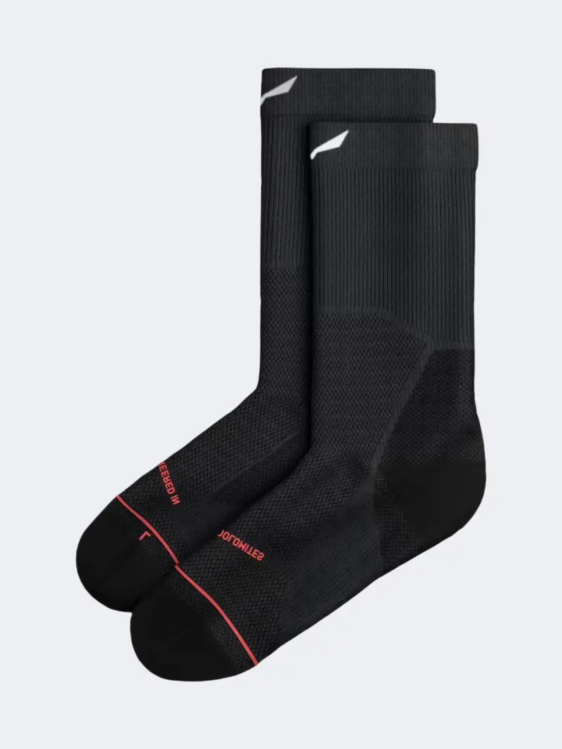 Salewa Eagle Light Crew Men'S Hiking Sock – Onyx Black 1