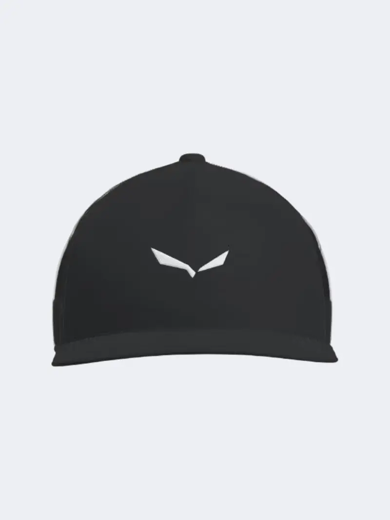 Salewa Lightweight Mesh Hiking Cap – Matte Black (Unisex) 1