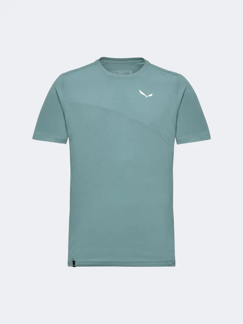 Salewa Puez Sporty Dry Athletic T-Shirt For Men – Willow 1