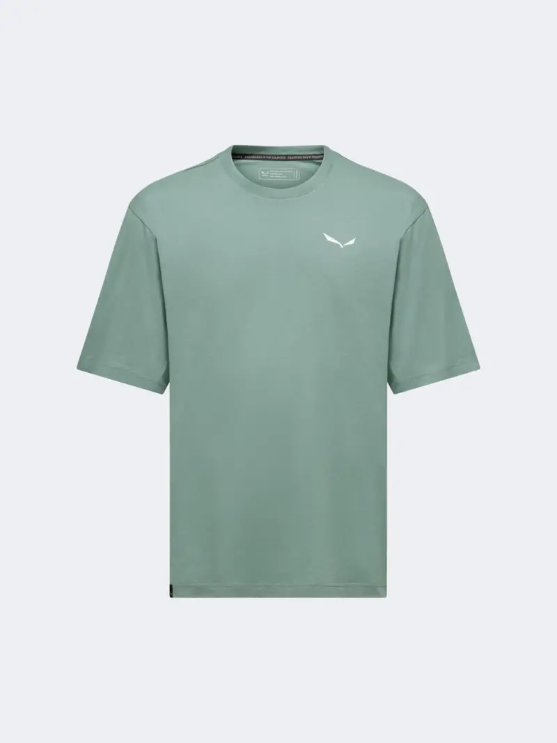 Salewa Relaxed-Fit Hiking T-Shirt – Willow Green (Men'S) 1
