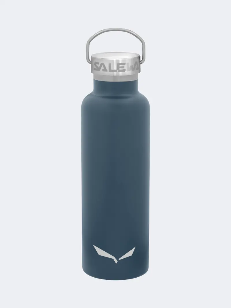 Salewa Valsura 0.65L Vacuum-Insulated Stainless Steel Hiking Bottle – Flintstone 1