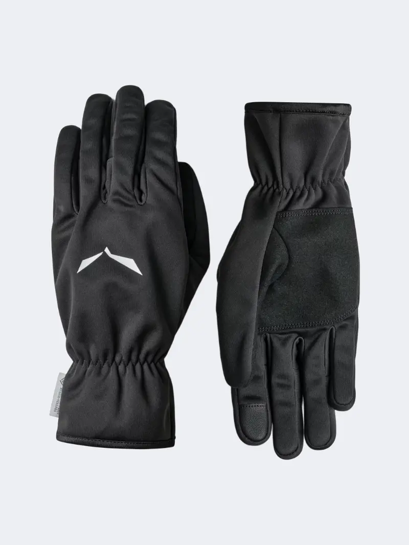 Salewa Windstopper Epe Unisex Hiking Gloves – Black Out 1