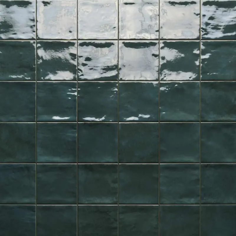 Seaway Blue 4X4 Glossy Porcelain Tile – Charleston Line 1