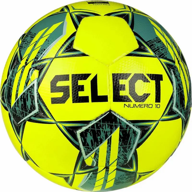Select Numero 10 Match Ball – Fluorescent Yellow, Sizes 3–5 1