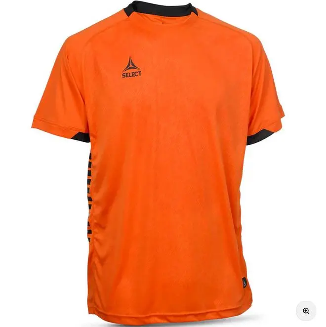 Select Spain Player Shirt – Short Sleeve, Vibrant Orange 1