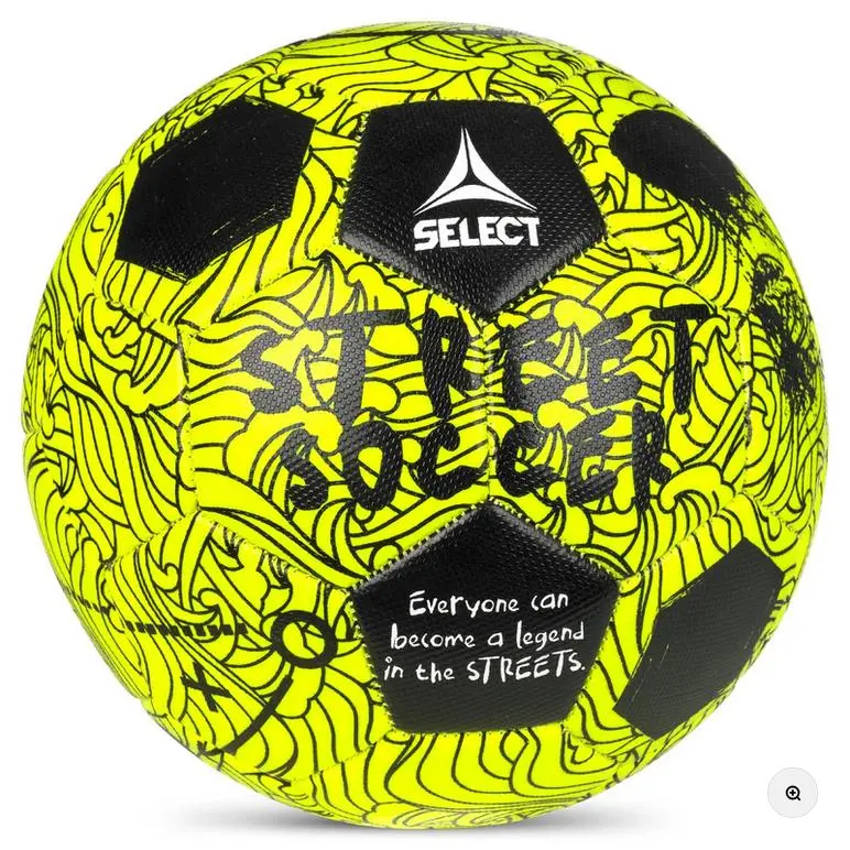 Select Street Soccer Ball – Yellow, Size 4.5 1