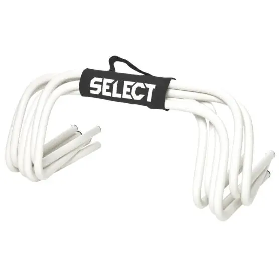 Select White Mini Hurdles – 15 Cm Height (6-Pack) 1
