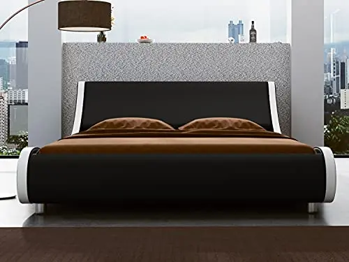 Sha Cerlin Modern Low-Profile Platform Bed Frame – No Box Spring Required 1