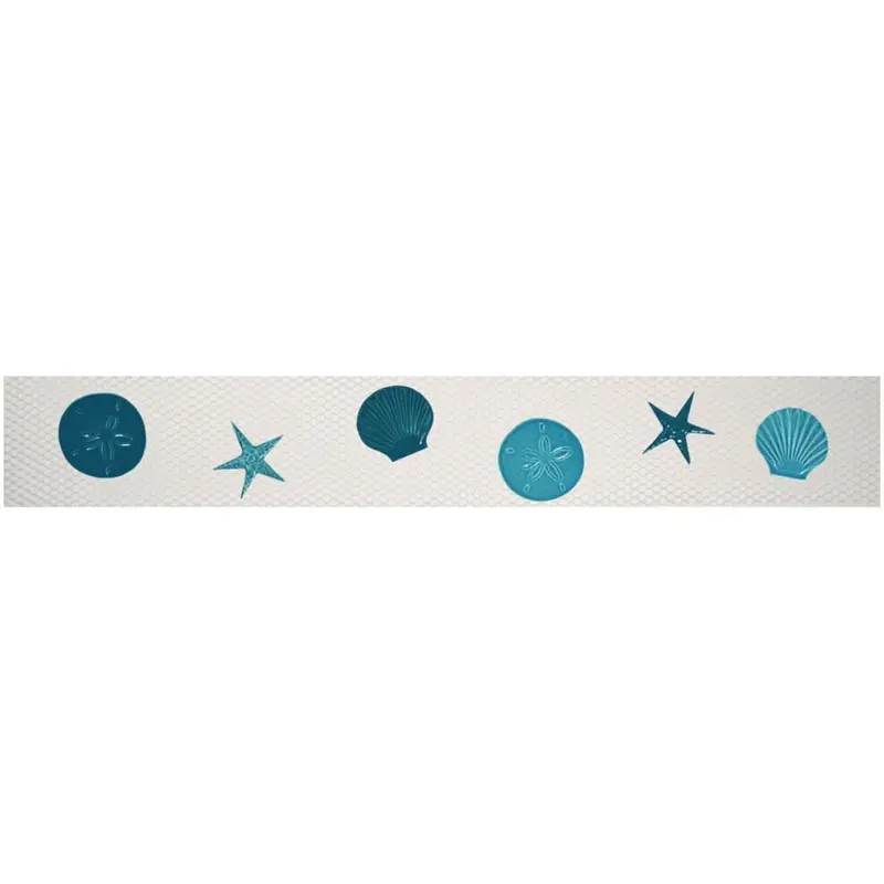 Shell-Design Pool Step Marker Mosaic Tile 1