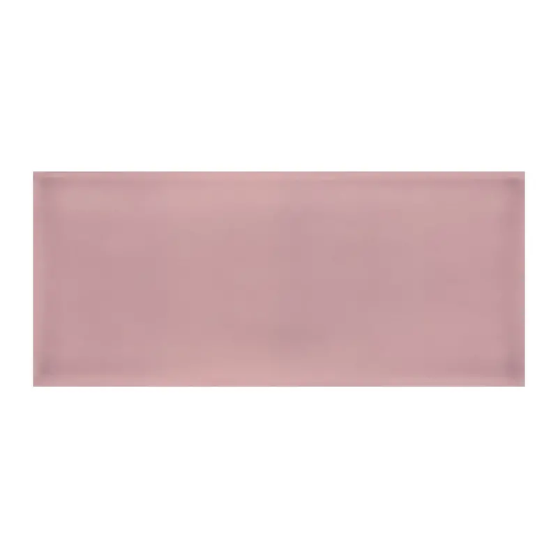Silk Pink Subway Tile – 4 In X 10 In Glossy Ceramic Wall Tile 1