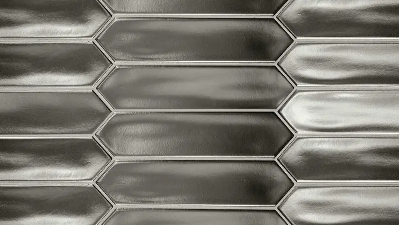 Silver Arrow Picket Tile – 2X10 Inch Matte Finish 1