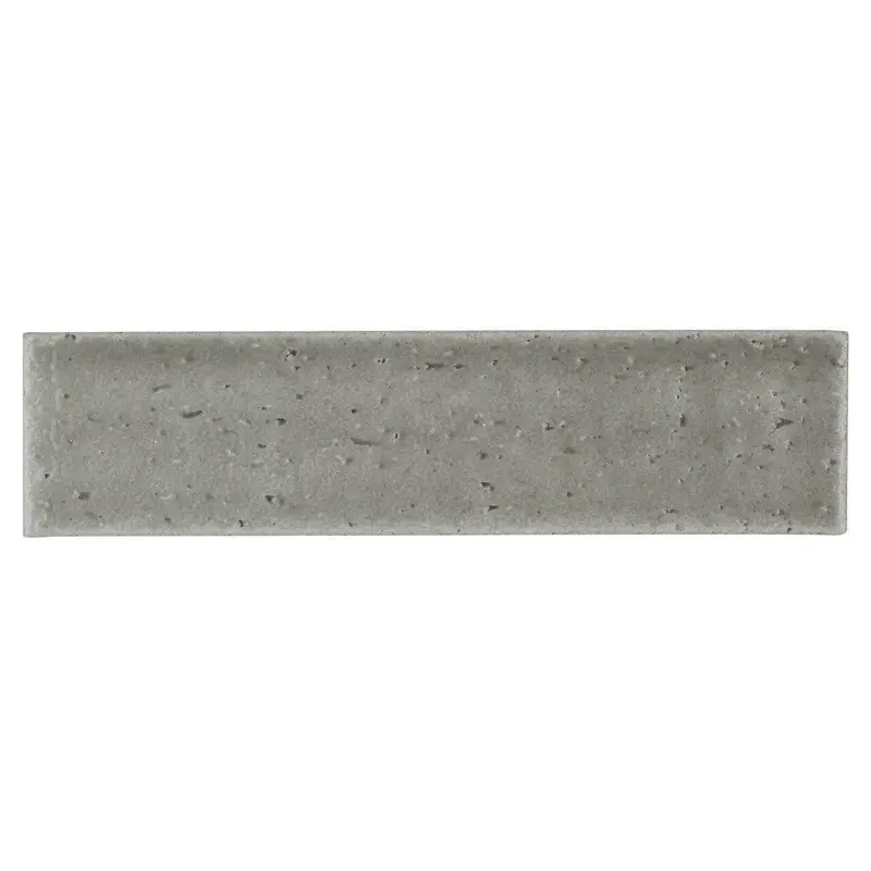 Smoke Grey Glazed Brick Subway Tile – 2.5 In X 9.5 In 1