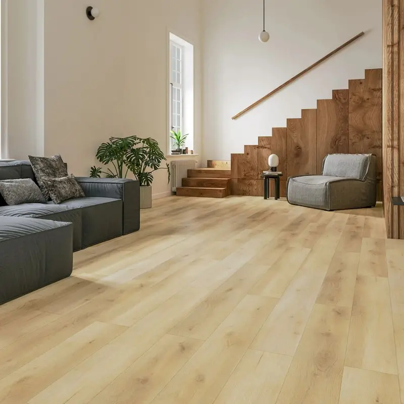 Smokewood Honey Luxury Vinyl Plank – 7 In X 48 In Warm Wood Effect 1
