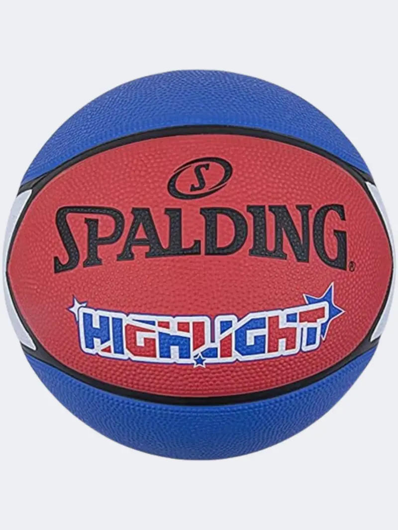 Spalding Highlight Game Basketball – Red, White & Blue Patriotic Theme 1