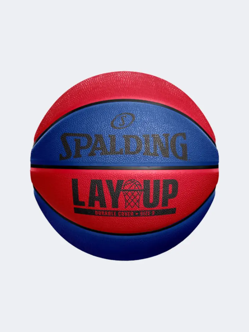 Spalding Lay Up Men'S Basketball – Bold Blue/Red 1