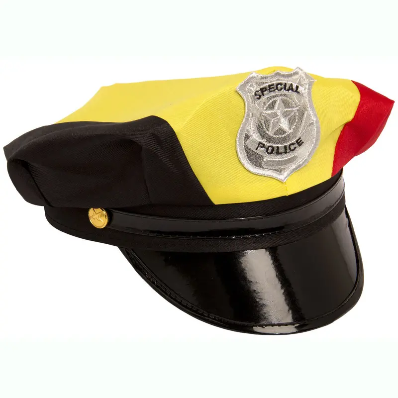 Special Police Cap – Belgium-Themed Novelty Hat 1