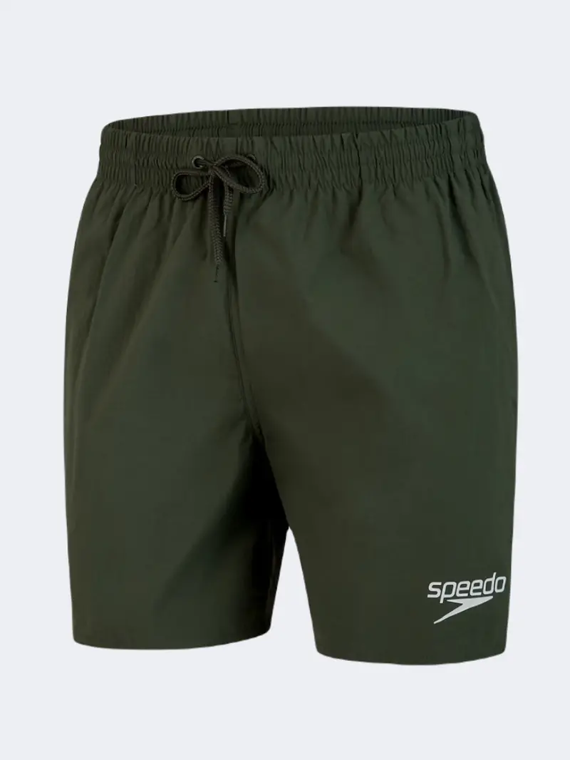 Speedo Essential Men'S Green Swim Shorts 1