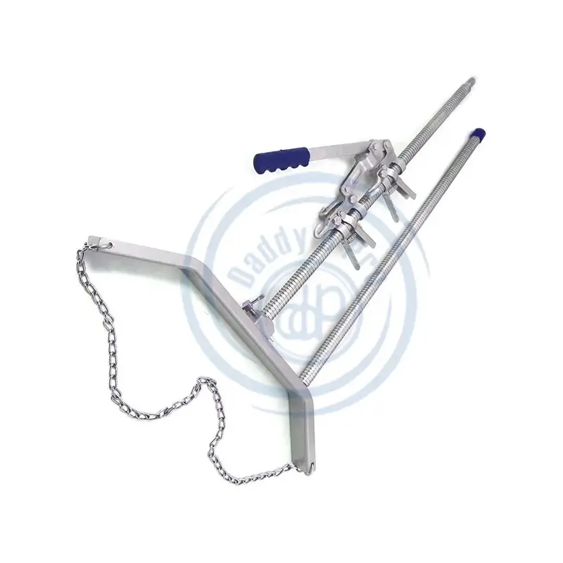 Stainless Steel Calf Puller — Heavy-Duty Ratchet-Style Veterinary Obstetrical Tool 1