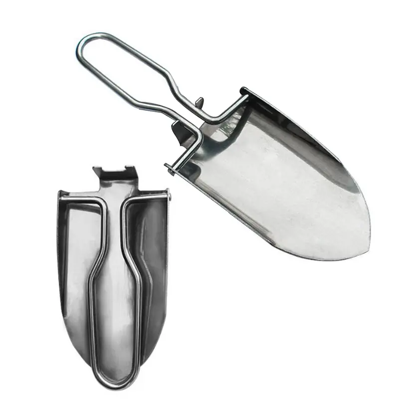 Stainless Steel Collapsible Folding Shovel 1